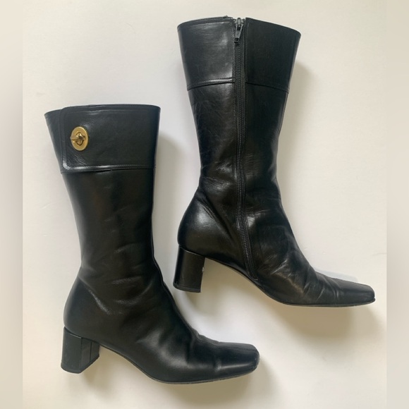 Coach Boot w/ Toggle Clasp Detail - Picture 2 of 4